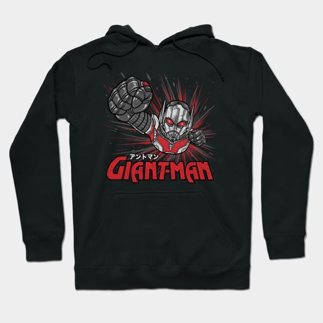 Giant man Hoodie by Parin